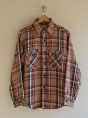 画像1: 〜1970s 5Brother ヘビーネルシャツ　 表記15 1/2  (1)