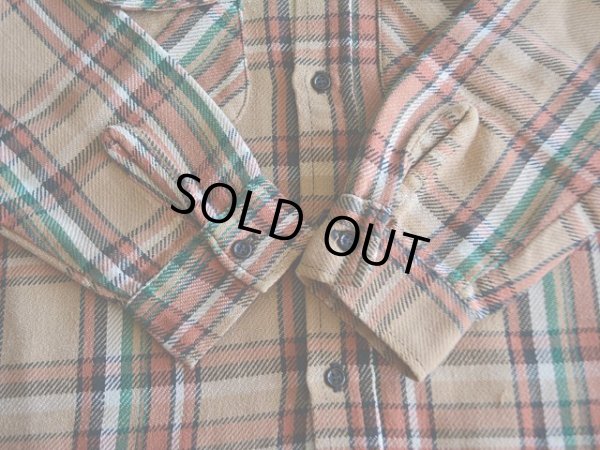 画像5: 〜1970s 5Brother ヘビーネルシャツ  表記15 1/2