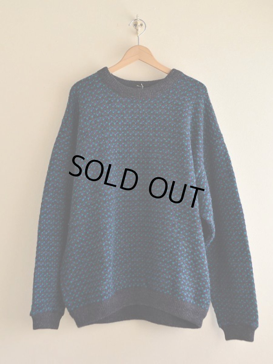 画像1: 1980s L.L.Bean バーズアイセーター　 表記XL  (1)