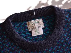 画像3: 1980s L.L.Bean バーズアイセーター　 表記XL  (3)