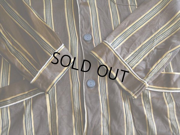 画像6: 1960s〜 CRYSTAL PYJAMAS パジャマシャツ  表記2