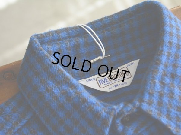 画像3: 1980s FIVE BROTHER ヘビーネルシャツ  表記M