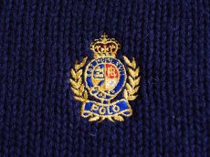 画像7: PoLo RalphLauren ボートネックウールセーター　 表記M  (7)