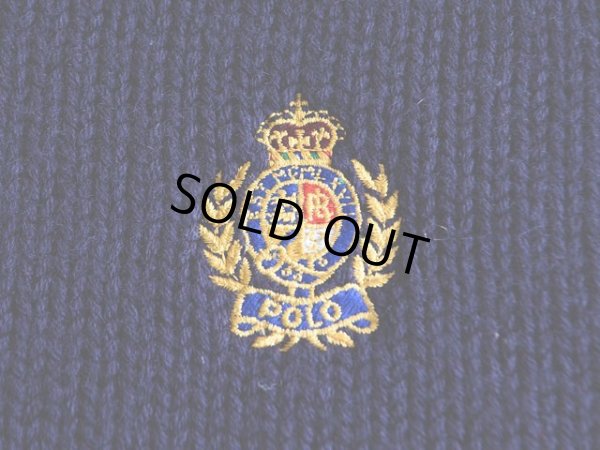 画像7: PoLo RalphLauren ボートネックウールセーター  表記M