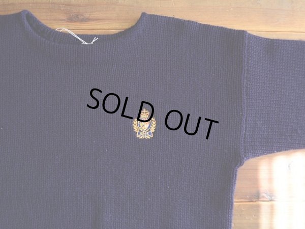 画像6: PoLo RalphLauren ボートネックウールセーター  表記M