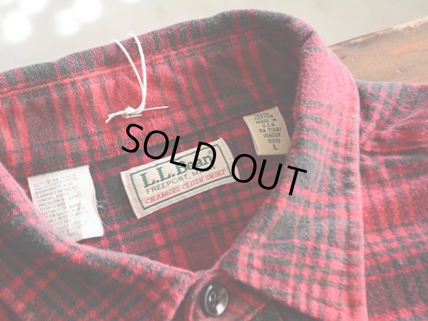 画像3: 1980s〜 L.L.Bean シャモアクロスシャツ　 表記L 