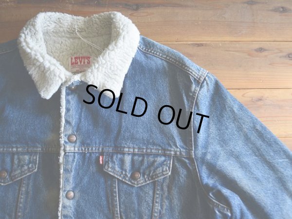 画像4: 1980s〜 Levi's 70608デニムボアジャケット  表記46R