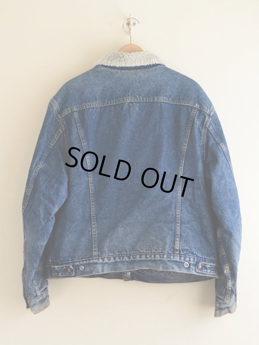 画像2: 1980s〜 Levi's 70608デニムボアジャケット　 表記46R  (2)