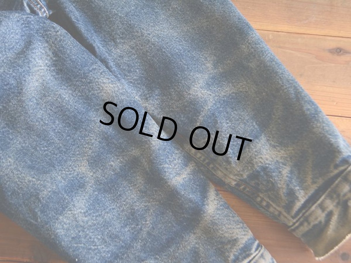 画像9: 1980s〜 Levi's 70608デニムボアジャケット　 表記46R  (9)