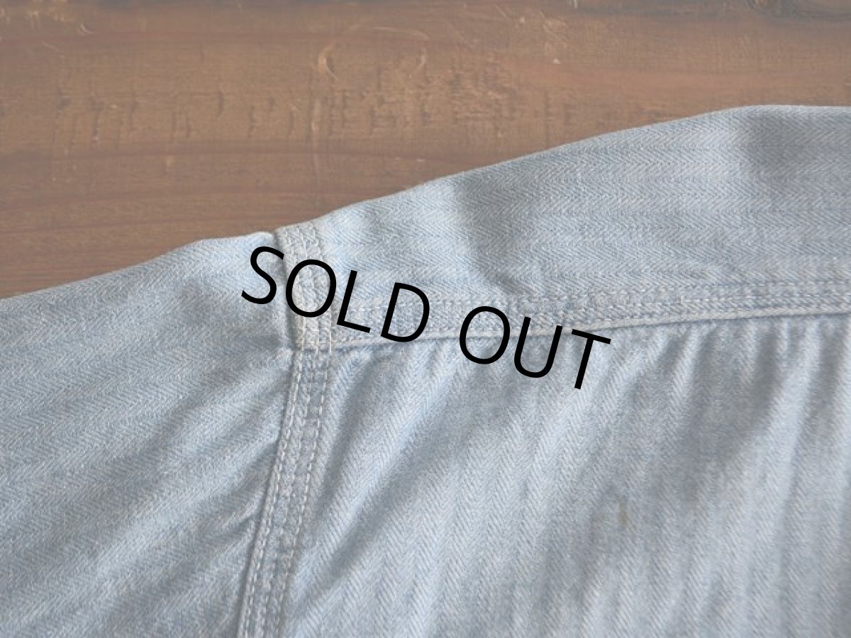 画像9: 1990s POLO COUNTRY ヘリンボーンシャツ　 表記S  (9)