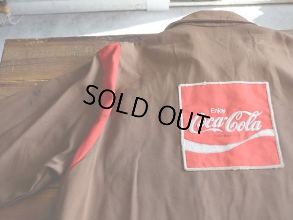 画像12: 1960s-70s Coca-Colaワークジャケット　 表記42 