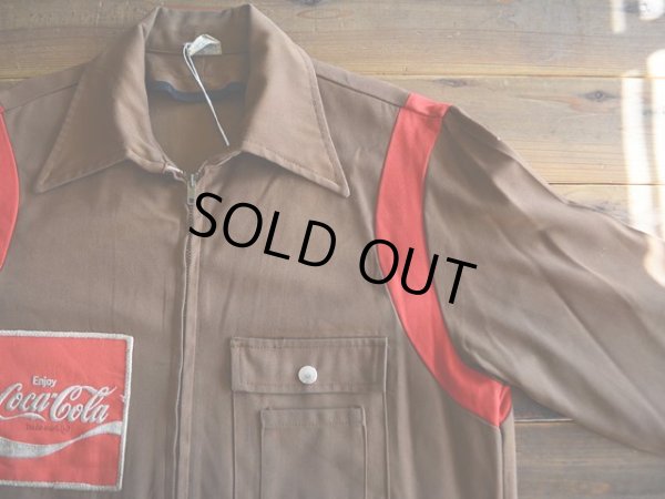画像5: 1960s-70s Coca-Colaワークジャケット　 表記42 