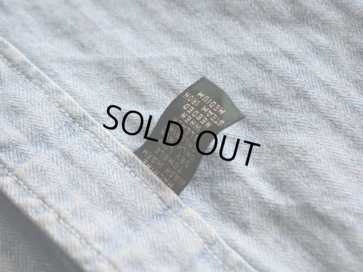 画像7: 1990s POLO COUNTRY ヘリンボーンシャツ　 表記S  (7)