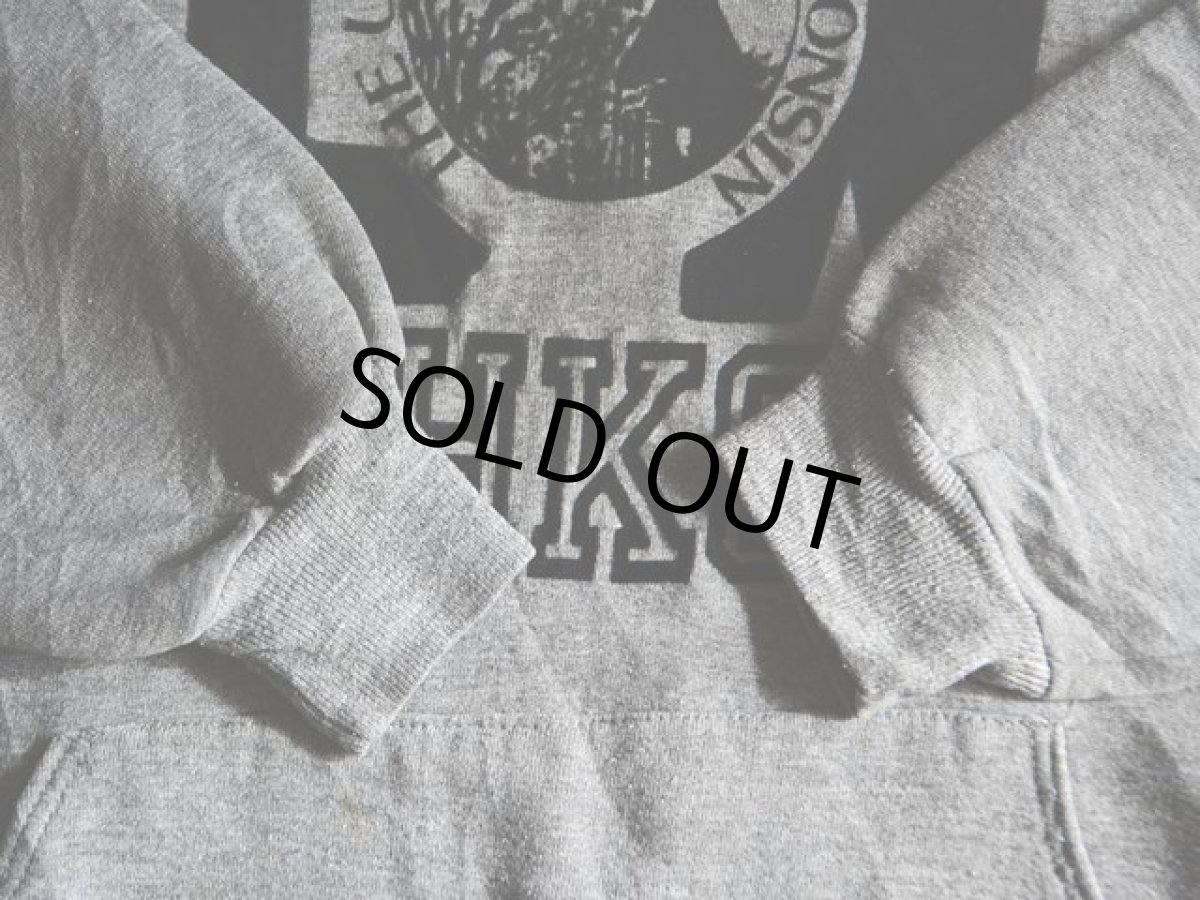 画像7: 1980s フロッキーカレッジパーカー　 表記L  (7)