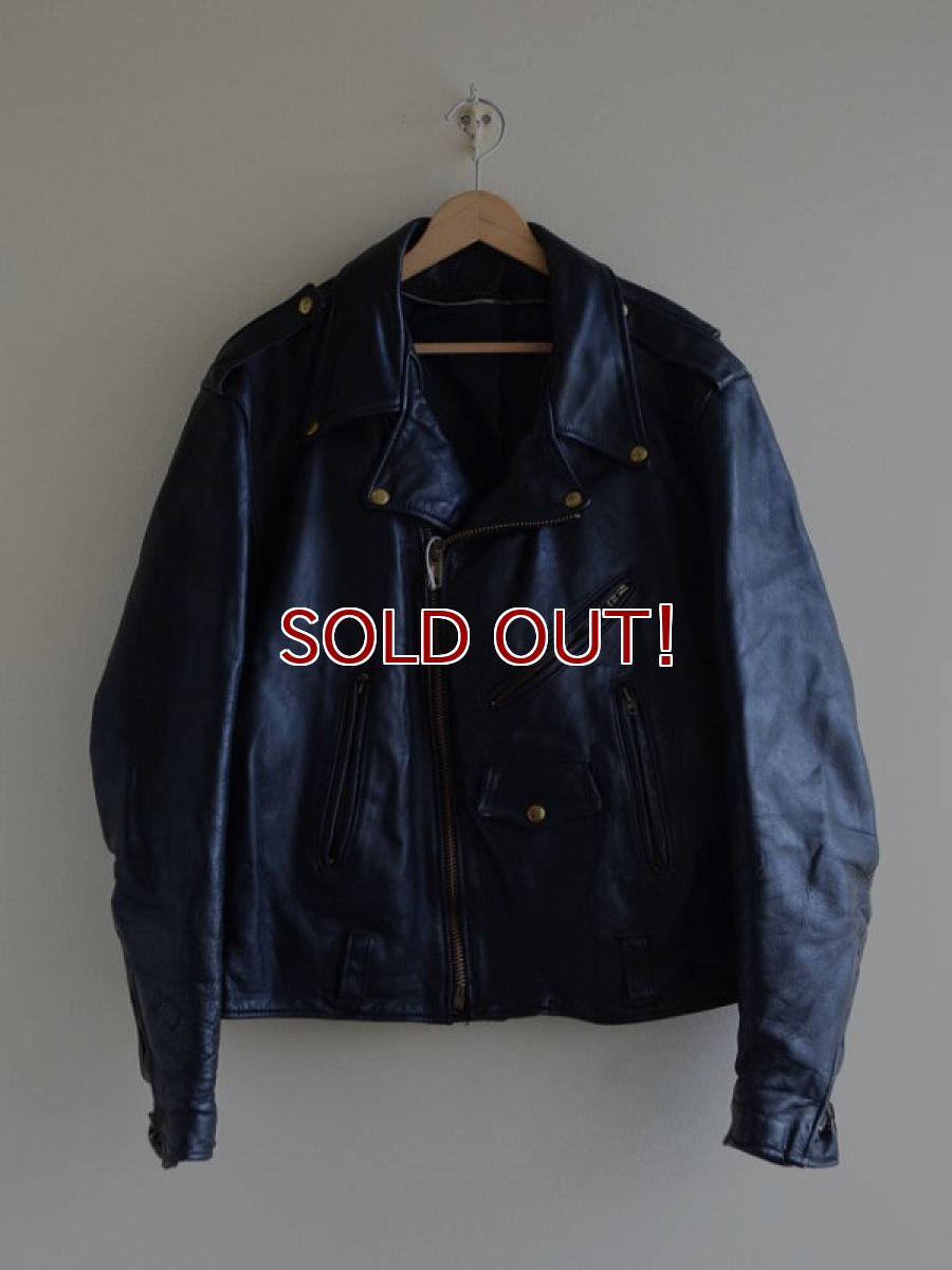 画像1: 〜1980s BRANDED GARMENTS ライダースジャケット　 表記50  (1)