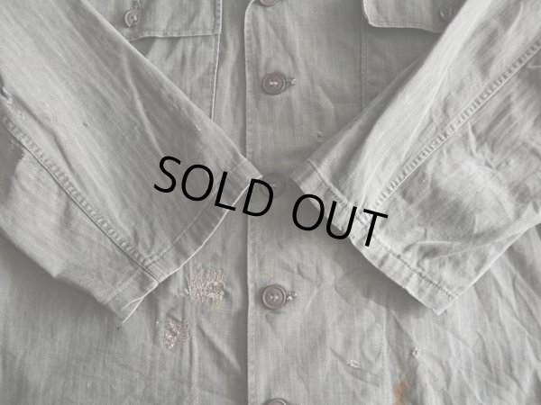 画像6: 1950s US.ARMY M-47 HBTシャツジャケット　 表記S 