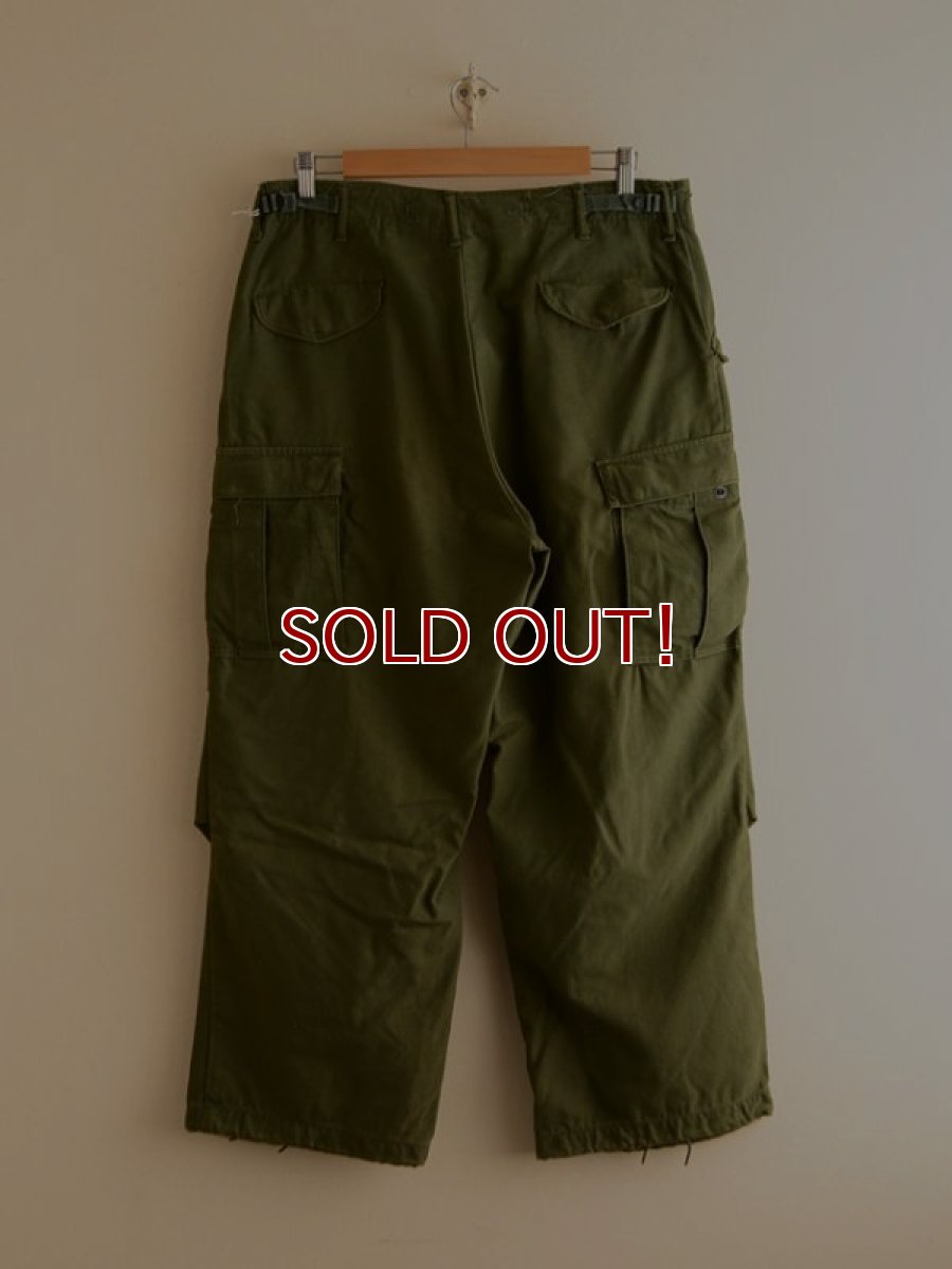 画像2: 1970s M-65フィールドパンツ　 表記MEDIUM-SHORT  (2)