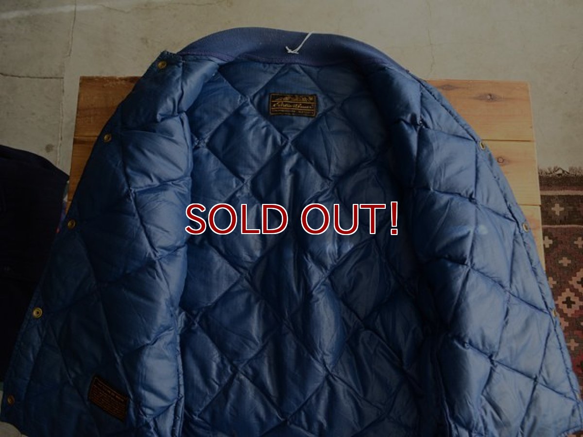 画像9: 1970s EddieBauer インサレーションダウンシャツ　 実寸ML  (9)