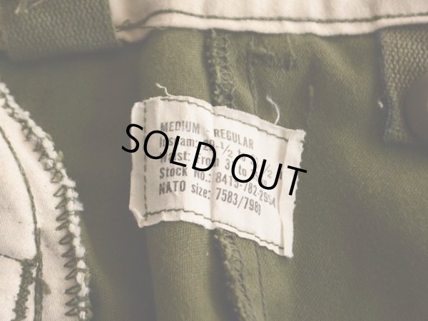 画像3: 1970s M-65フィールドパンツ  表記MEDIUM-REGULAR