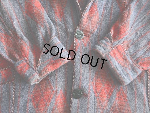 画像7: 1940s BRENT×Beacon ブランケットガウン　 実寸L〜 