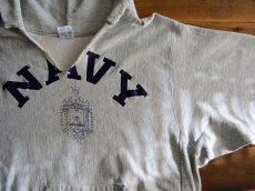 画像6: 1990s Champion U.S.NAVYリバースウィーブパーカー　 表記XL  (6)