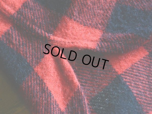 画像7: 1950s BIGMIKE マチ付きウールシャツ  実寸L〜