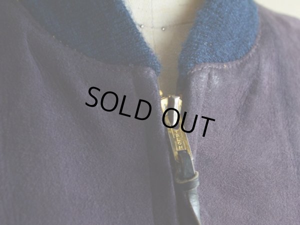 画像5: 1960s Knopf Sportswearスウェードジャケット　 実寸38 