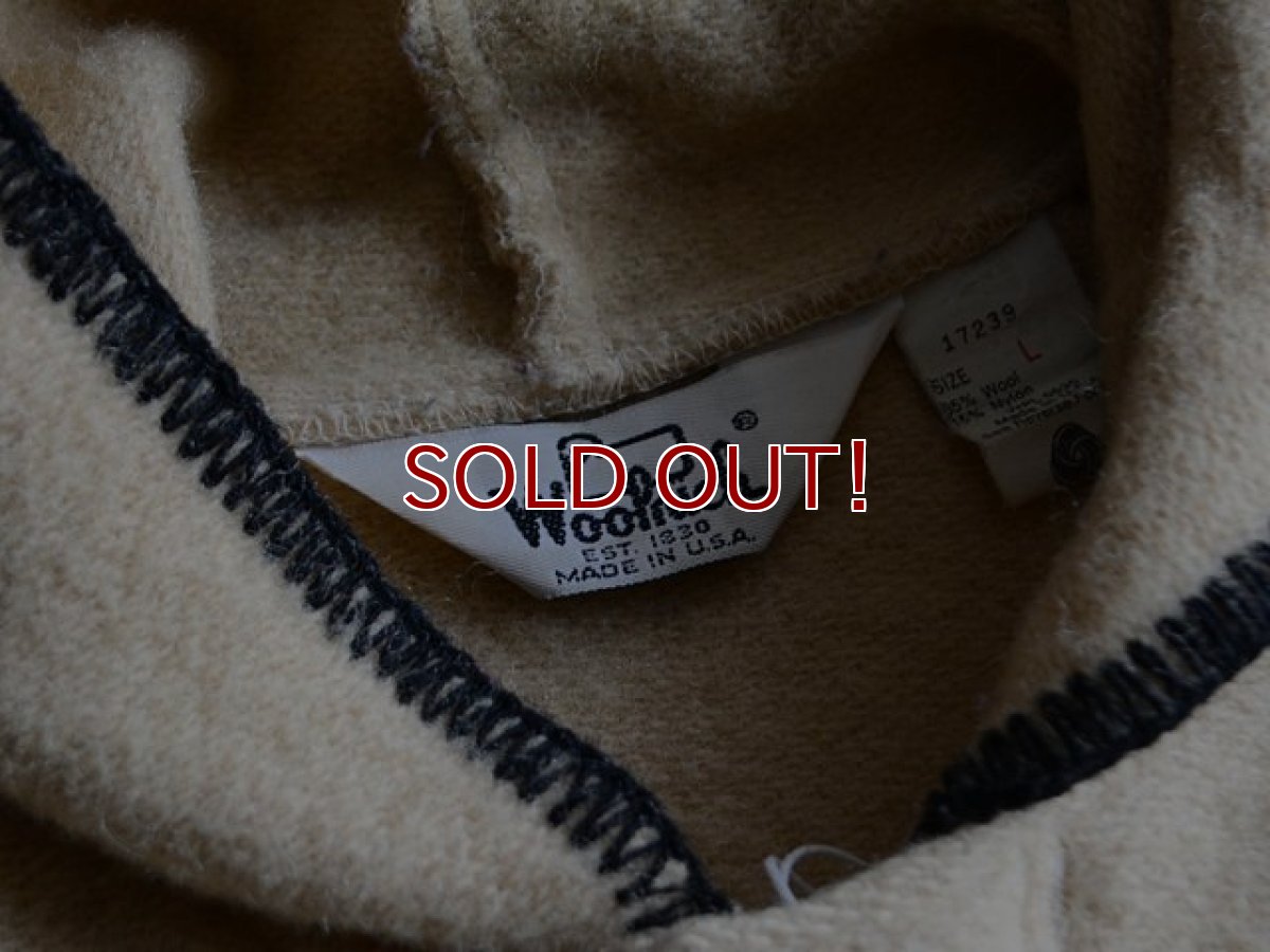 画像3: 1970s-80s Woolrich ブランケットコート　 表記L  (3)