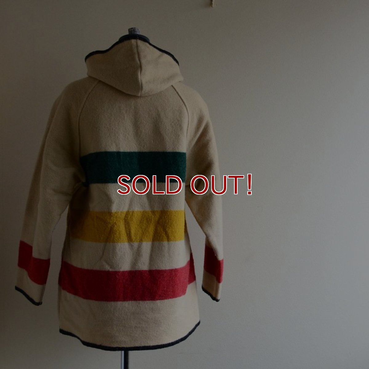 画像2: 1970s-80s Woolrich ブランケットコート　 表記L  (2)