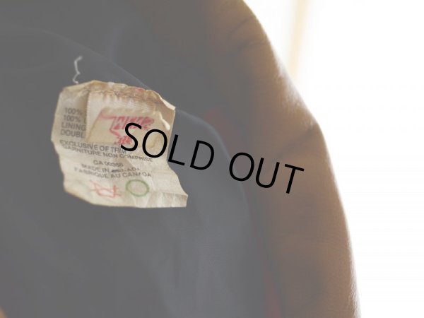 画像4: 1980s 袖レザースタジャン　 表記38 