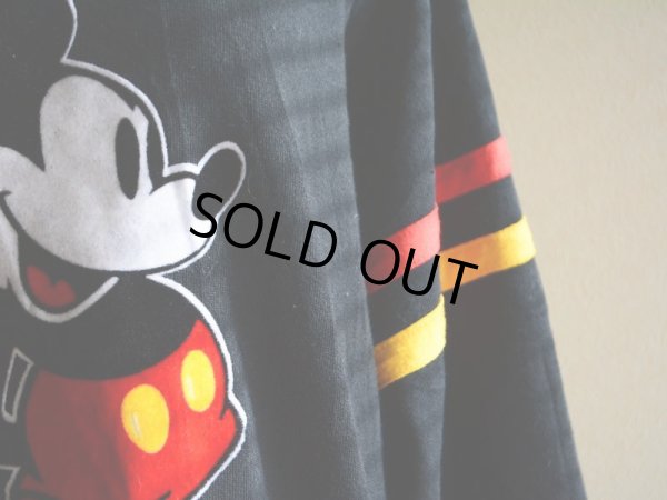 画像6: 1980s Mickey Mouse フロッキースウェット　 表記L 