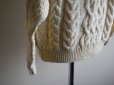 画像8: ARAN CRAFTS フィッシャーマンセーター　 MADE IN IRELAND　 表記M 