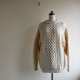 画像1: MAIRTIN STANDUN フィッシャーマンセーター　<br>MADE IN IRELAND　<br>表記L<br> (1)