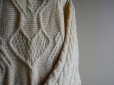 画像6: ARAN CRAFTS フィッシャーマンセーター　 MADE IN IRELAND　 表記M 