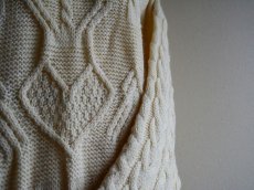 画像6: ARAN CRAFTS フィッシャーマンセーター　 MADE IN IRELAND　 表記M  (6)
