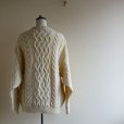 画像2: ARAN CRAFTS フィッシャーマンセーター　<br>MADE IN IRELAND　<br>表記M<br> (2)