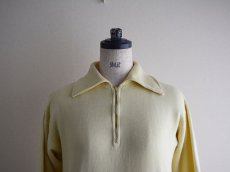 画像4: 1950s ハーフジップスウェット　 実寸SM  (4)