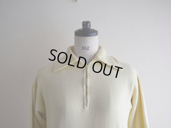 画像4: 1950s ハーフジップスウェット　 実寸SM 