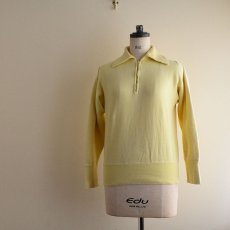 画像1: 1950s ハーフジップスウェット　 実寸SM  (1)