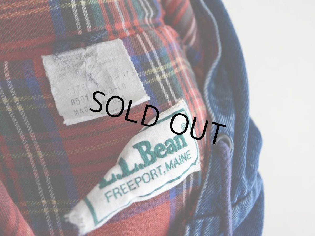 画像3: 1980s L.L.Bean デニムマウンテンパーカー　 表記W-L  (3)