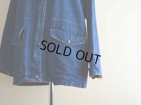 画像8: 1980s L.L.Bean デニムマウンテンパーカー  表記W-L