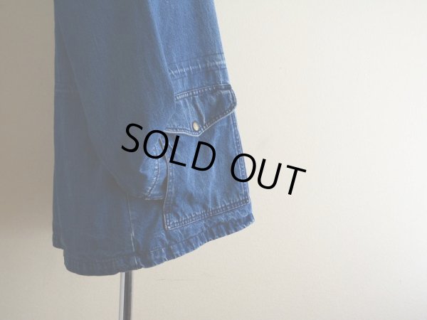 画像7: 1980s L.L.Bean デニムマウンテンパーカー  表記W-L