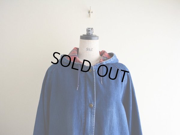 画像4: 1980s L.L.Bean デニムマウンテンパーカー  表記W-L