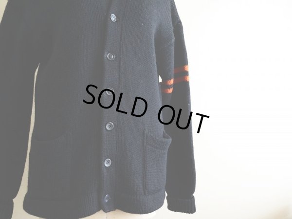 画像5: 1940s ローゲージウールニットカーディガン　 実寸ML 