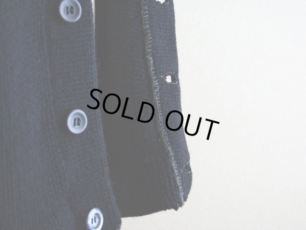 画像12: 1940s ローゲージウールニットカーディガン　 実寸ML 