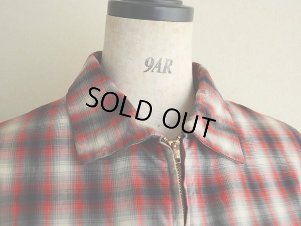 画像4: 1950s-60s SirJac オンブレーコットンジャケット　 実寸ML 