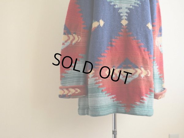 画像10: 〜1990s LAUREN RalphLauren ネイティブガウン  表記L