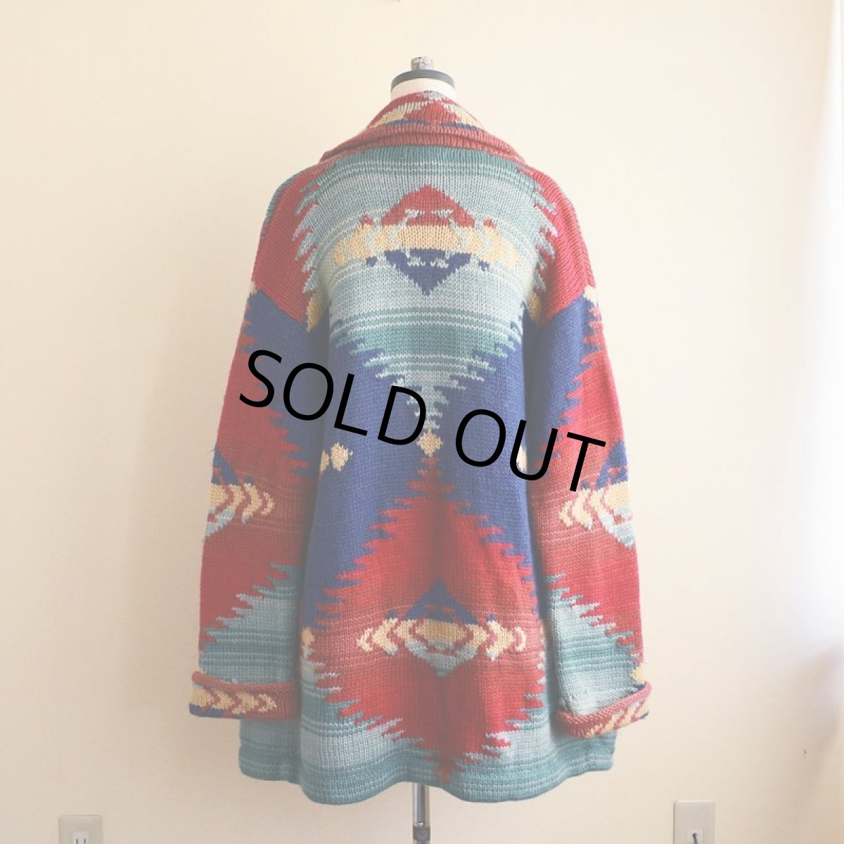 画像2: 〜1990s LAUREN RalphLauren ネイティブガウン　 表記L  (2)