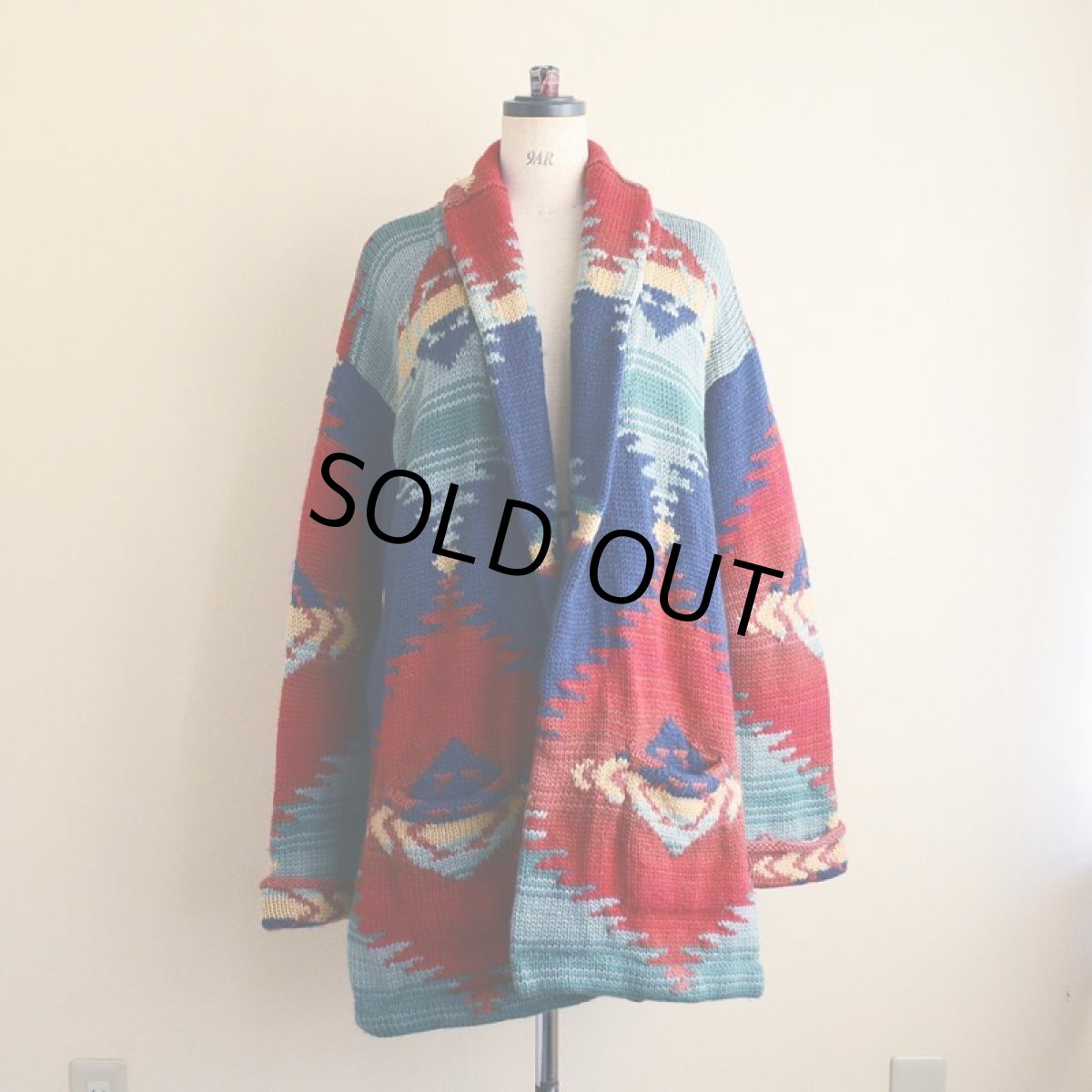 画像1: 〜1990s LAUREN RalphLauren ネイティブガウン　 表記L  (1)