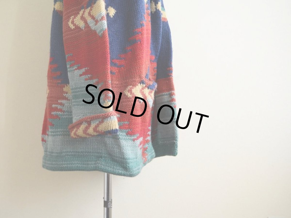 画像8: 〜1990s LAUREN RalphLauren ネイティブガウン　 表記L  (8)